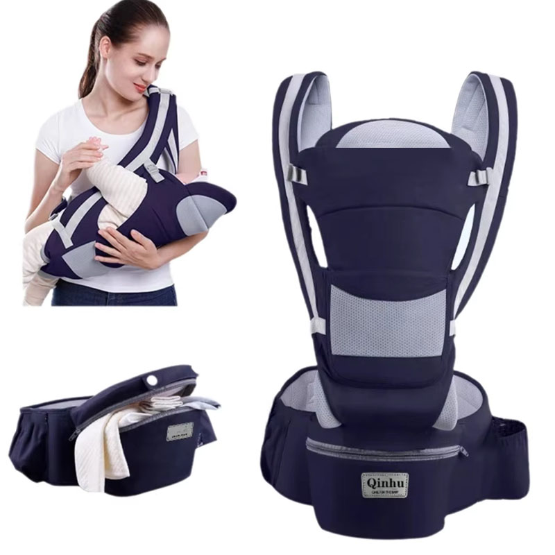 Ergonomic Baby Carrier - Porte-bébé Ergonomique Nouveau-né avec Siège de