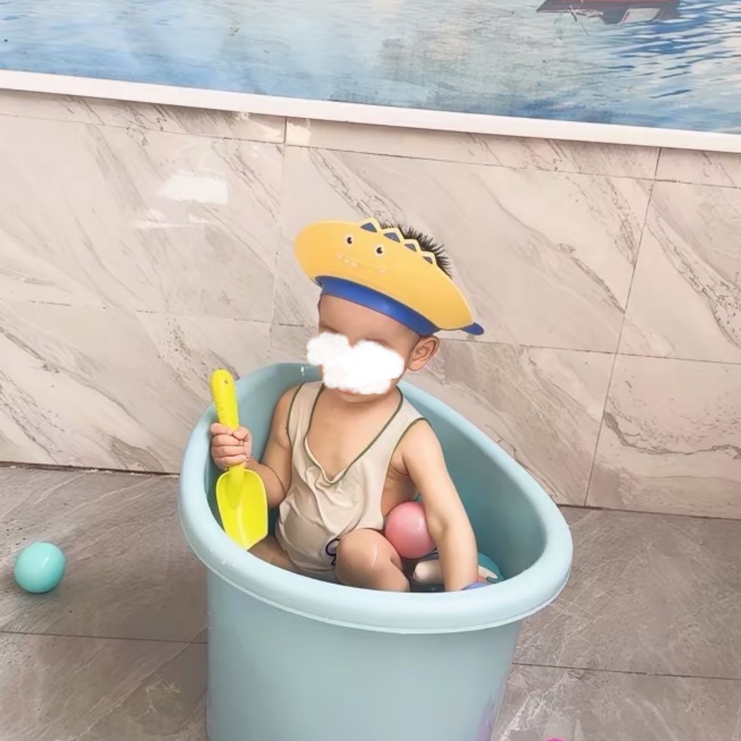 Bonnet de douche en silicone p - Infant Head Protector avis et prix